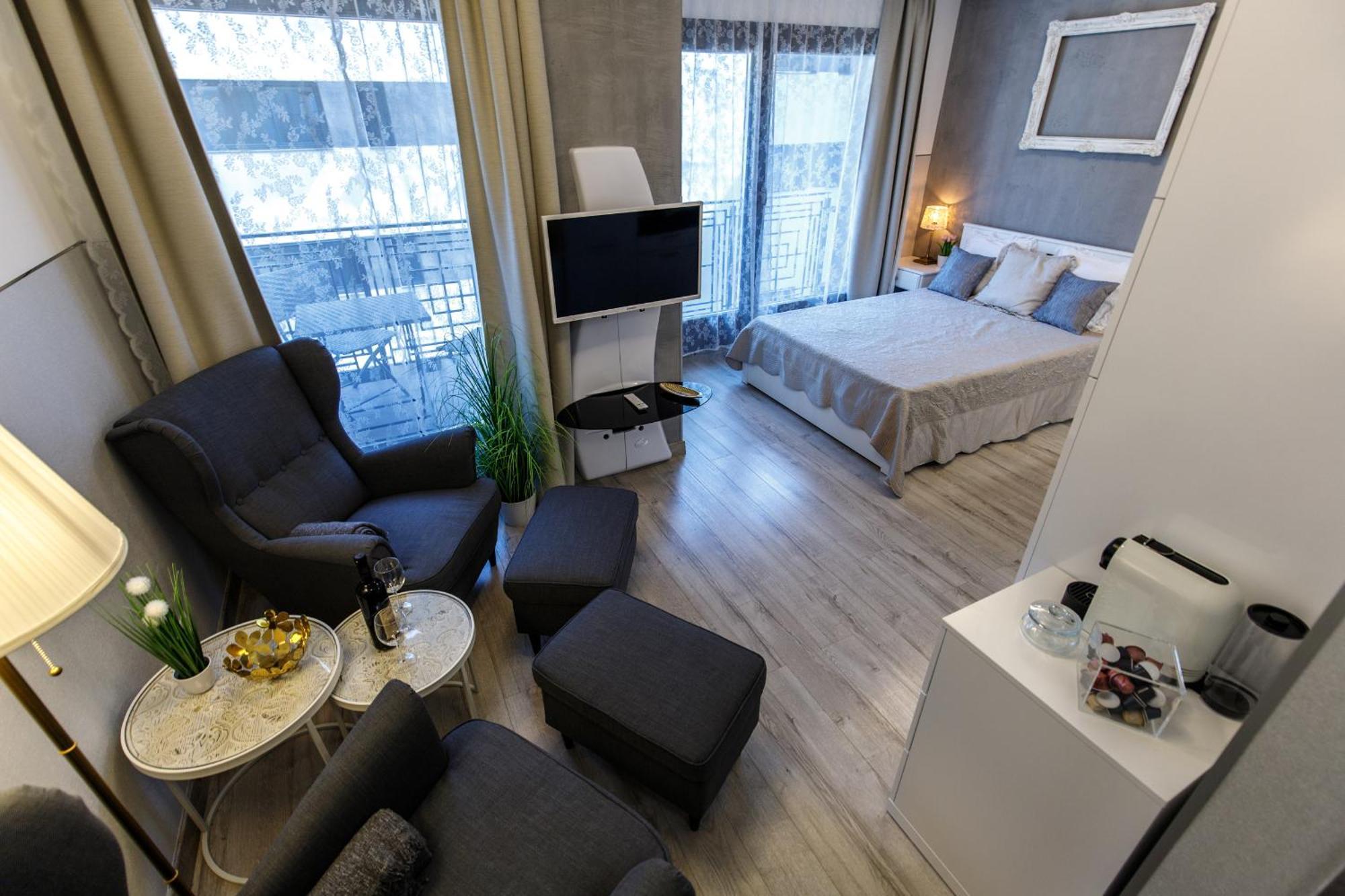 K40 Romantic Deluxe Studio In The City Center 布达佩斯 外观 照片